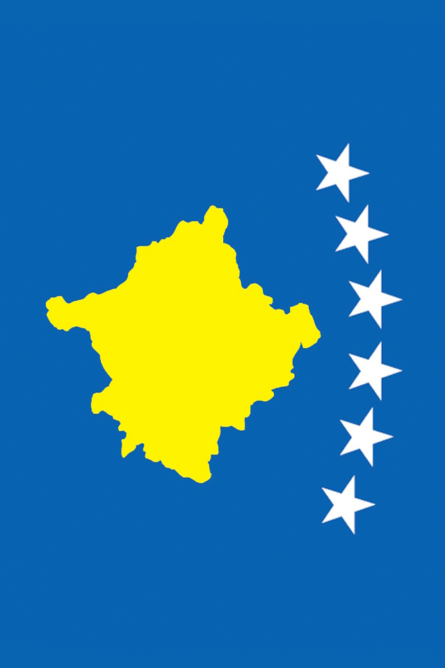 Kosovo Flag Wallpaper