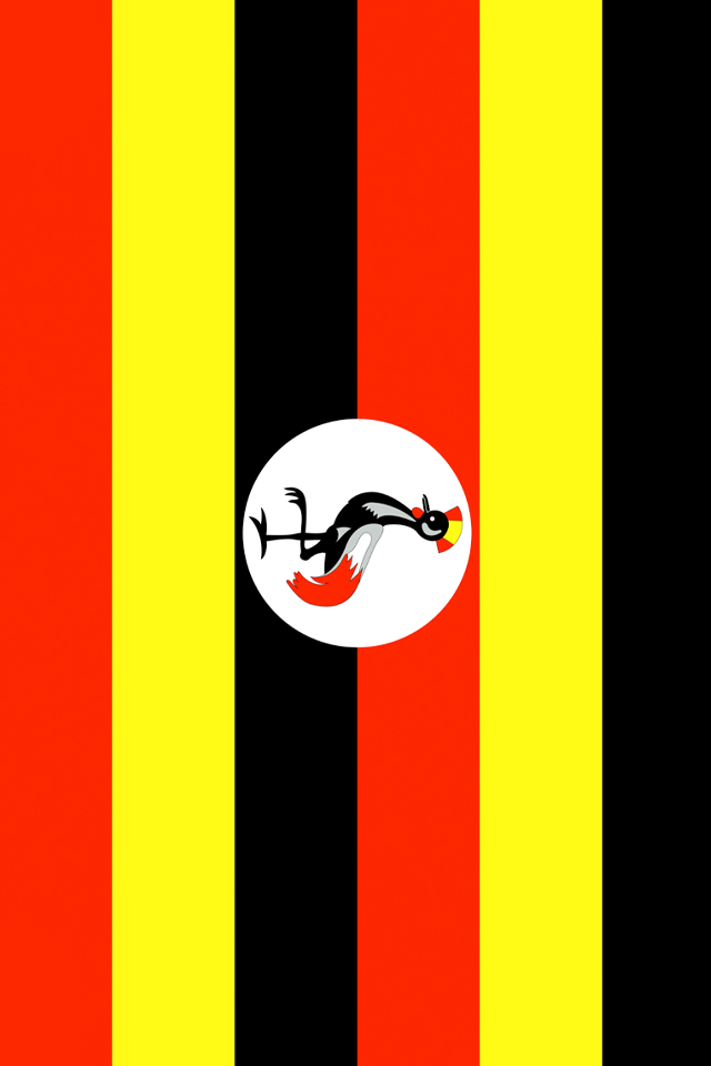 Uganda Flag Wallpaper