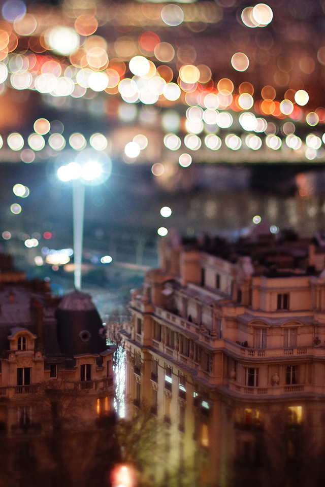 City Bokeh Wallpaper