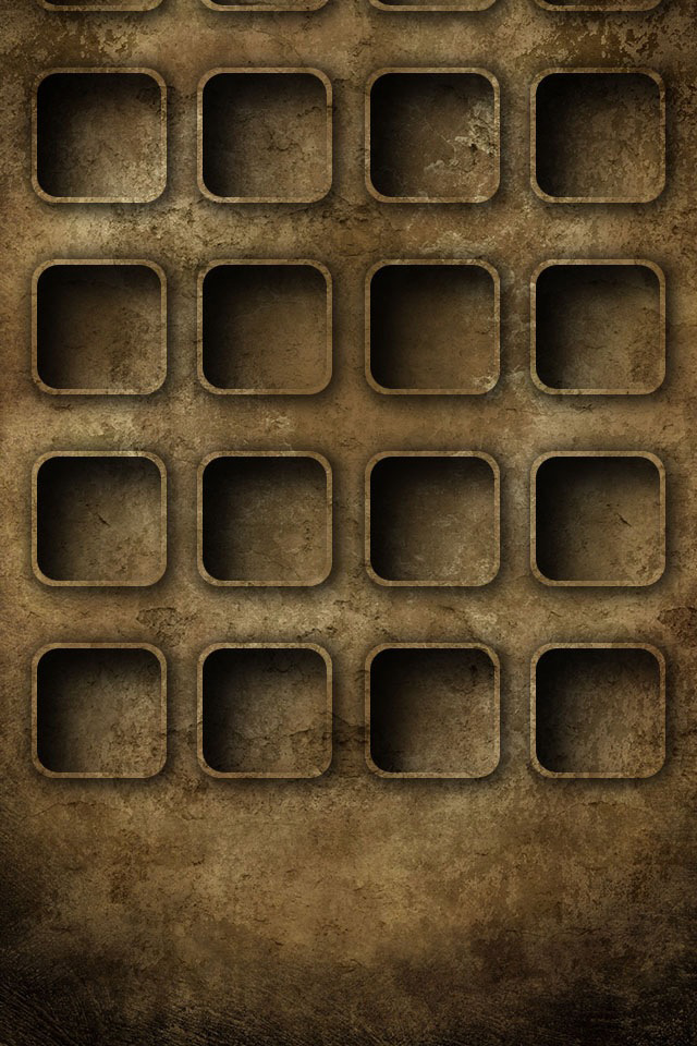 Icons Shelf Wallpaper