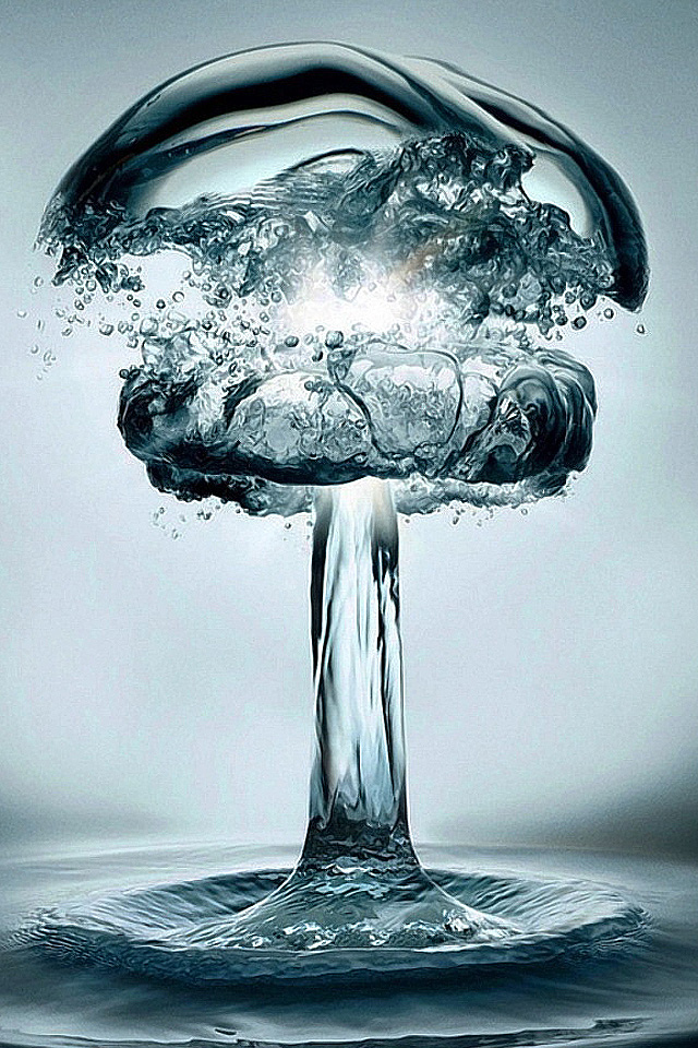 Water Explosion Wallpaper