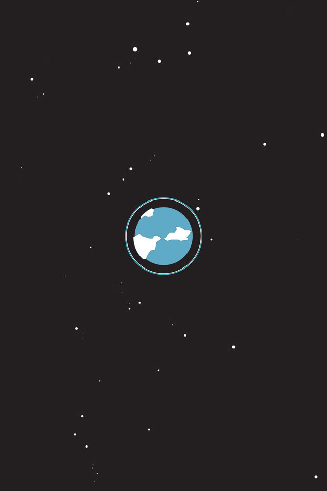 Minimal Earth Wallpaper