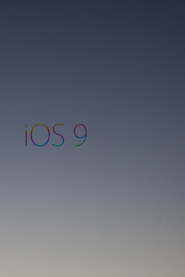 iOS9 Gradient Wallpaper