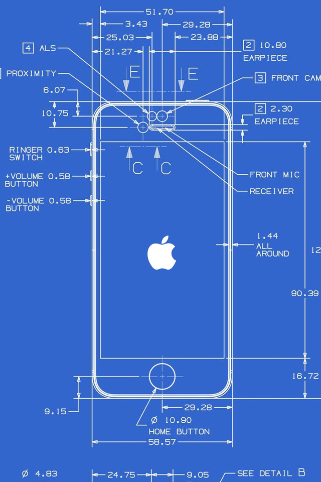 iPhone Diagram Wallpaper