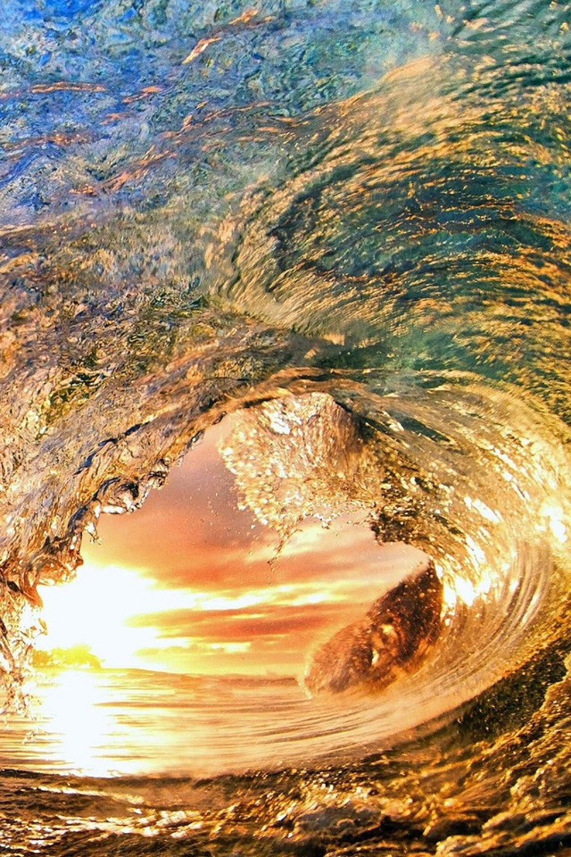 Beach Wave Wallpaper