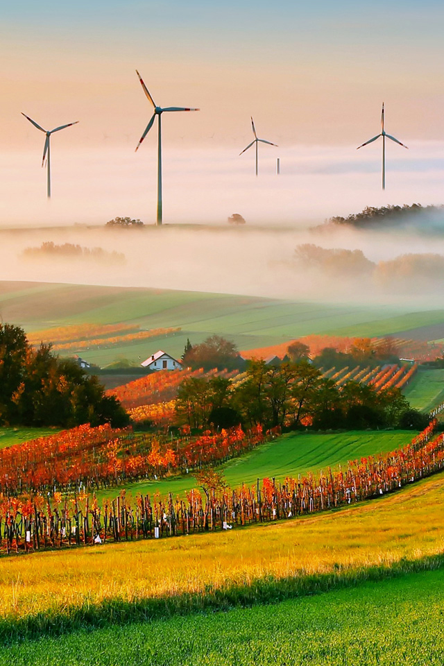 Wind Turbine Wallpaper