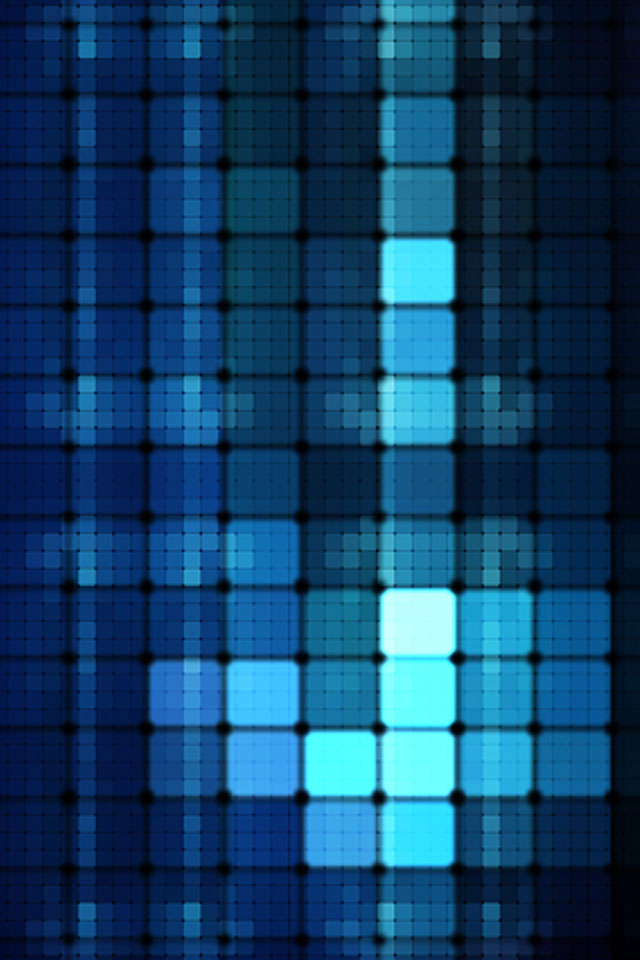 Digital Squares Wallpaper