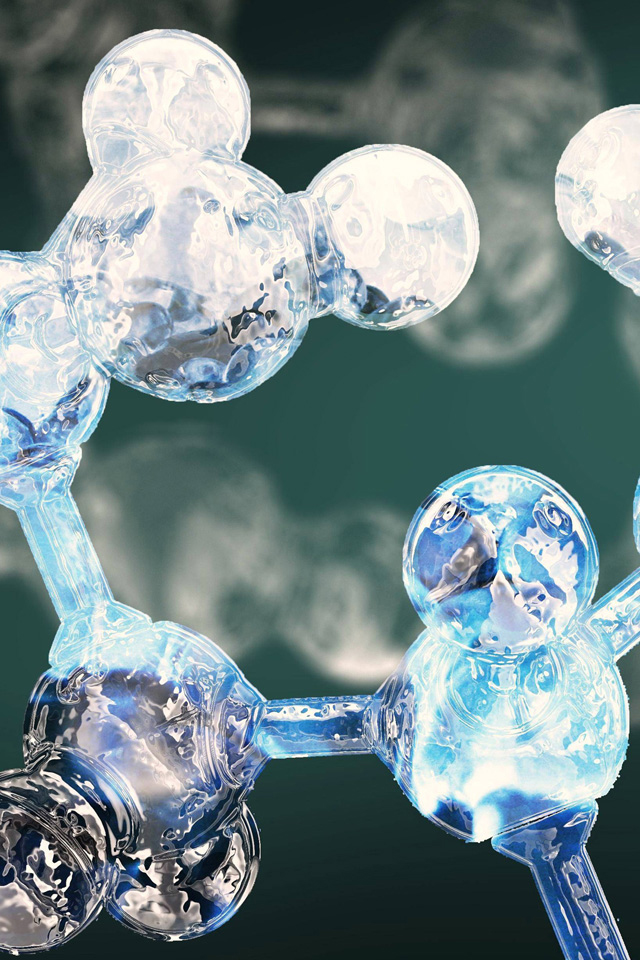 Molecule Macro Wallpaper