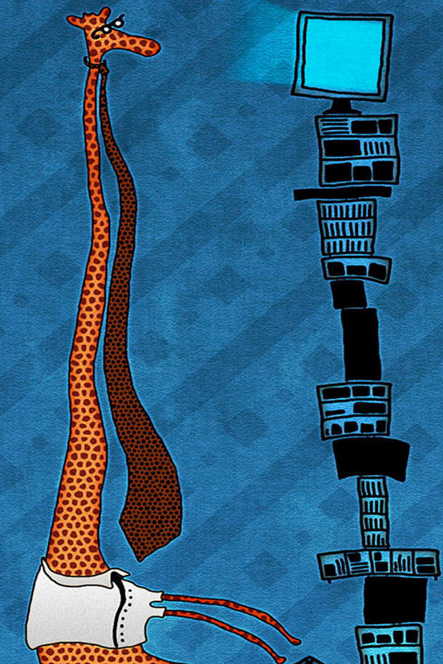 Giraffe Computer Wallpaper