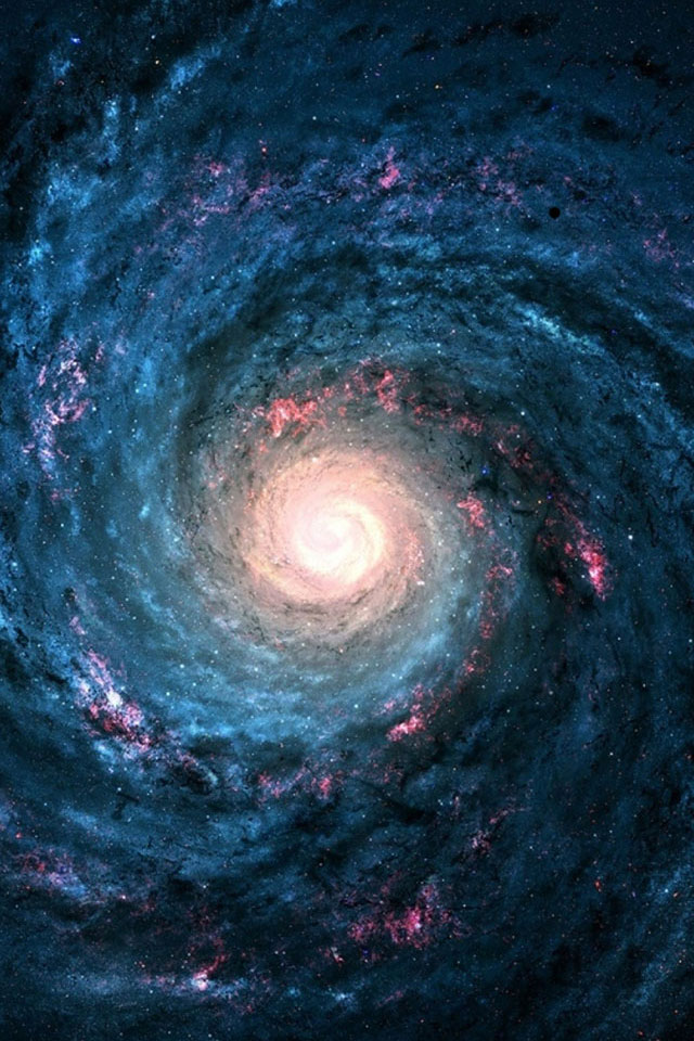 Spiral Space Wallpaper