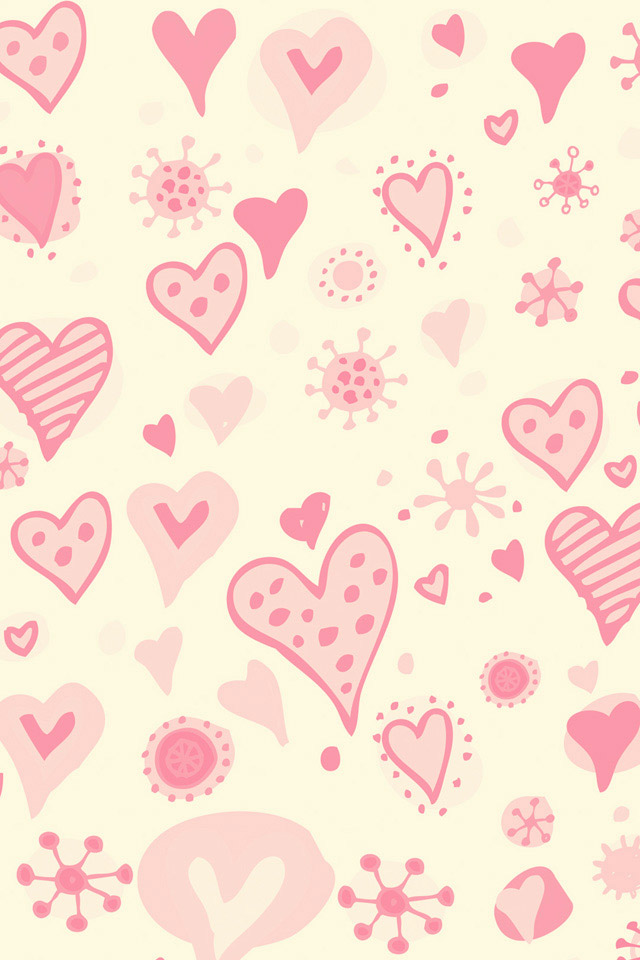 Hearts Pattern Wallpaper