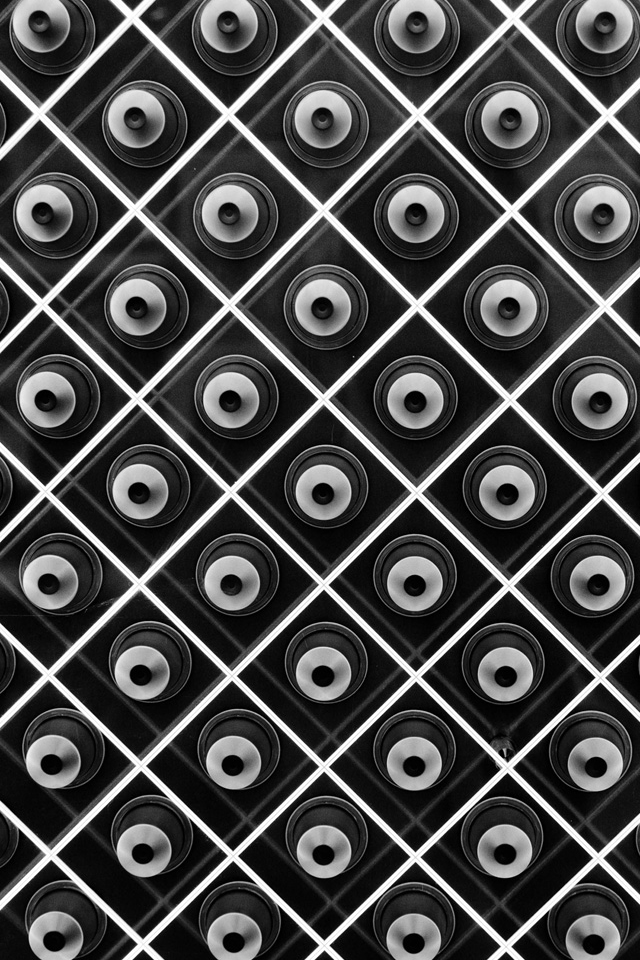 Knobs Pattern Wallpaper