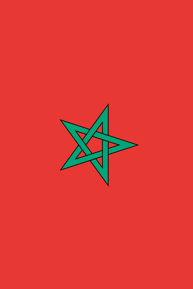 Morocco Flag Wallpaper