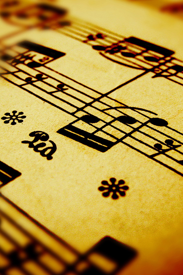 Piano Sheet Wallpaper