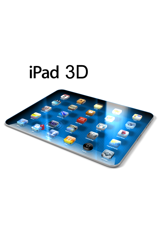 iPad 3D Wallpaper