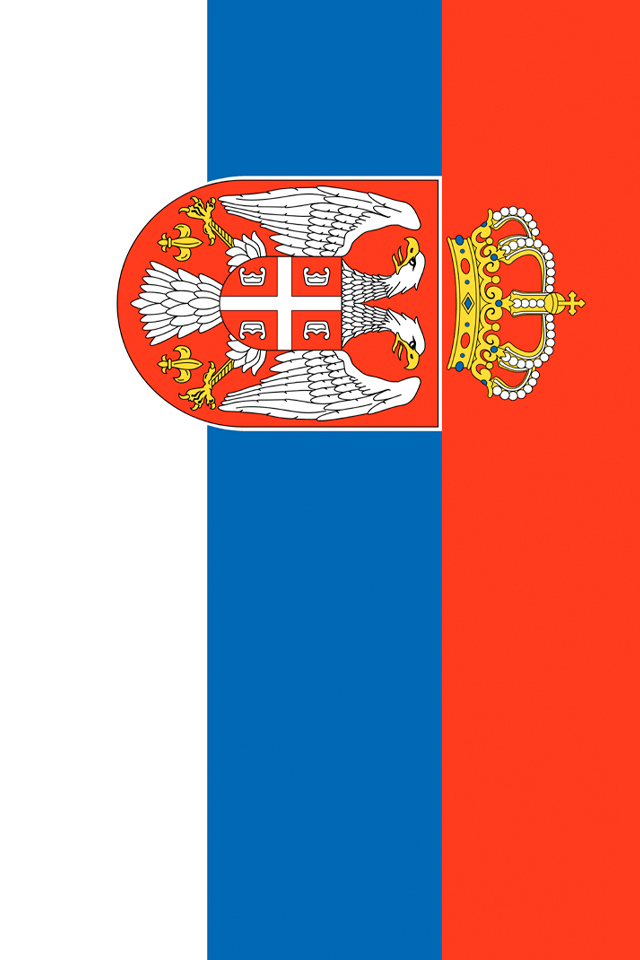 Serbia Flag Wallpaper