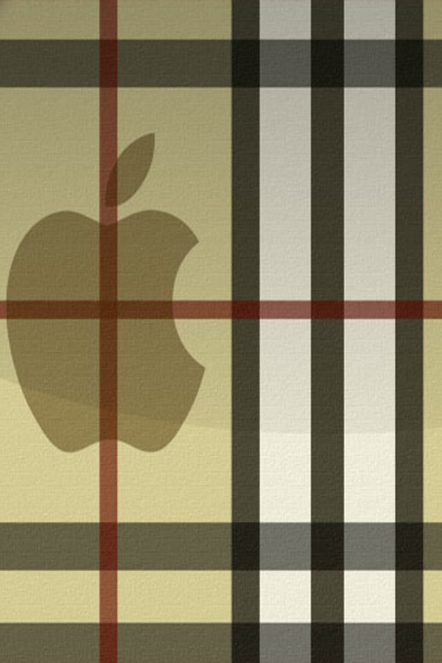 Burberry Apple Wallpaper