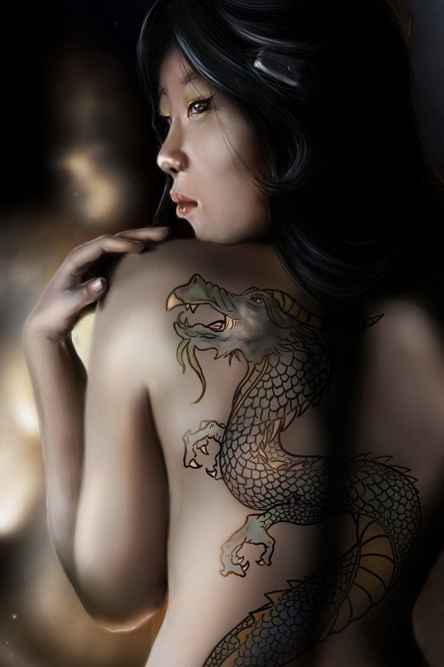 Dragon Tattoo Wallpaper