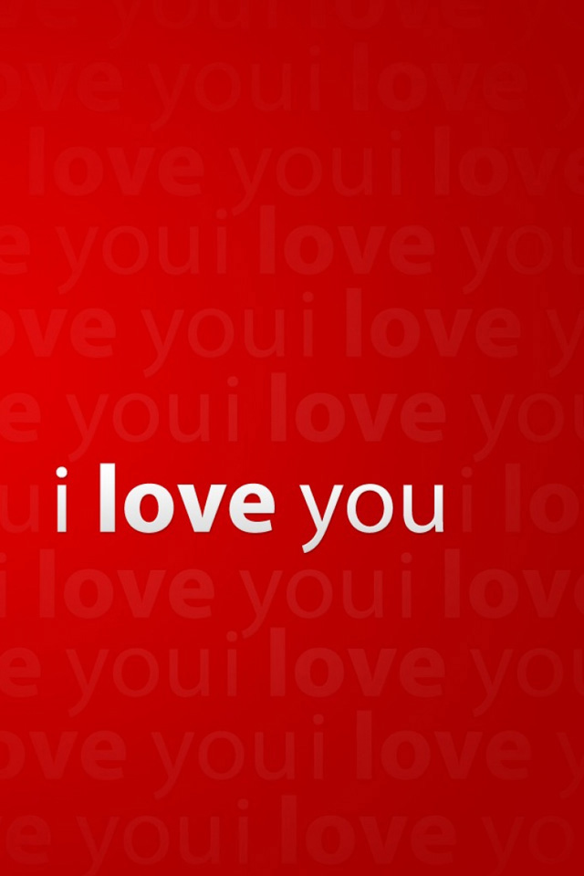 I Love You Wallpaper