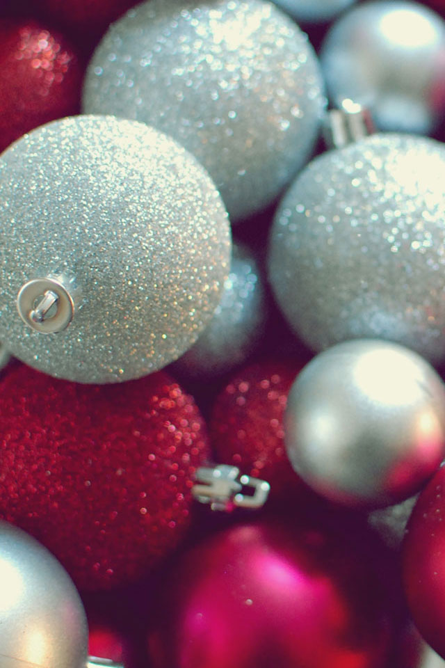 Christmas Ornaments Wallpaper