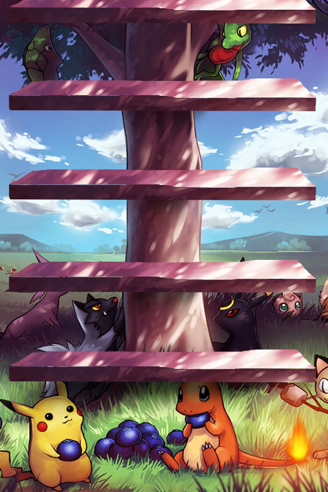 Pokemon Shelf Wallpaper