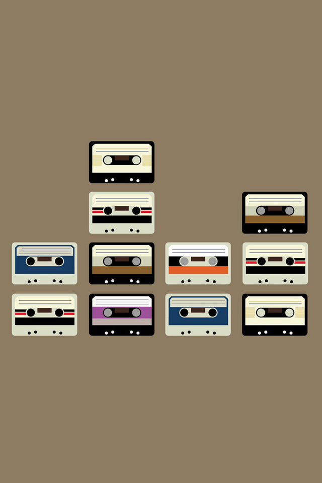 Cassette Tapes Wallpaper