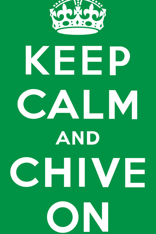 Chive On Wallpaper