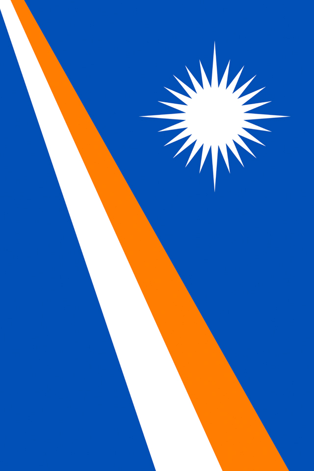 Marshall Islands Flag Wallpaper