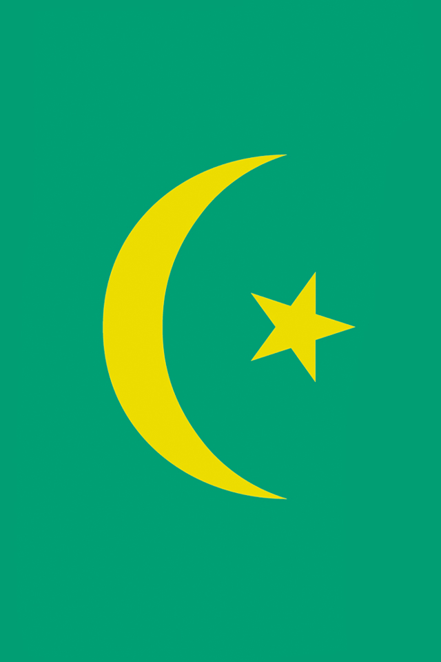 Mauritania Flag Wallpaper