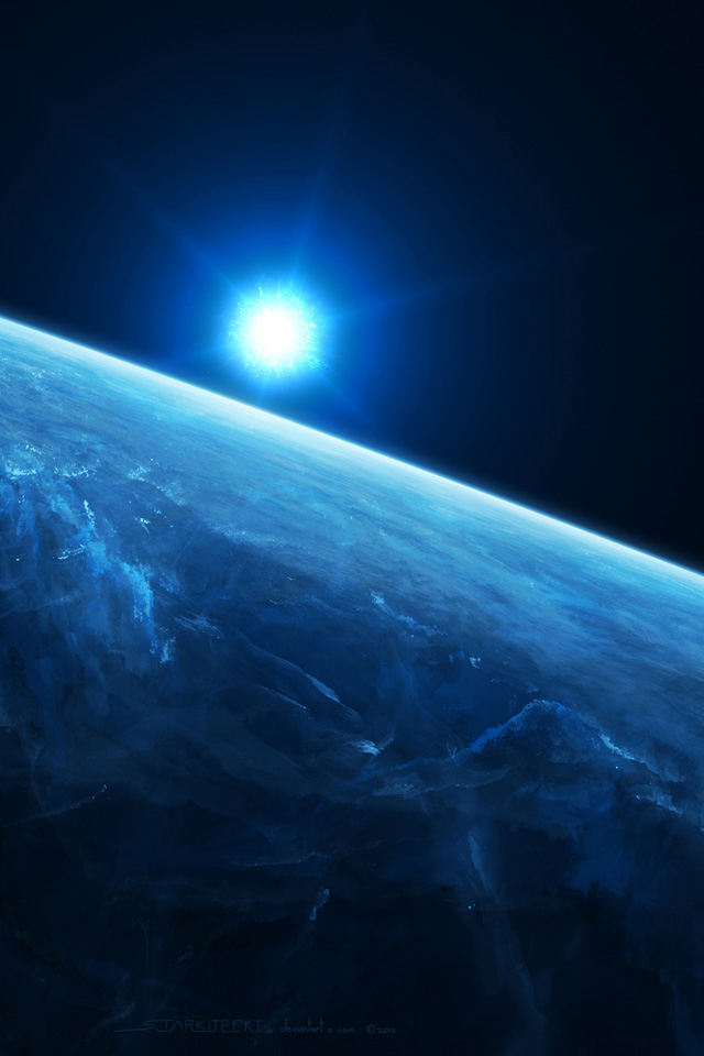 Blue Planet Wallpaper