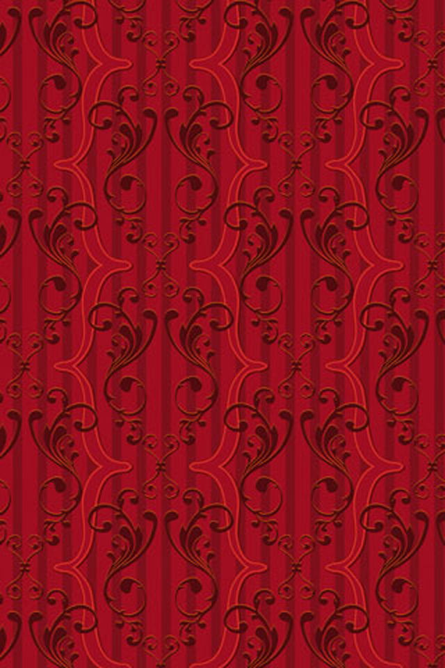 Red Tribal Wallpaper