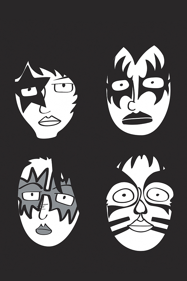 Kiss Wallpaper