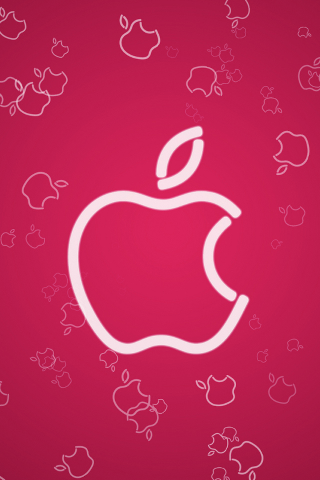 Pink Apple Wallpaper