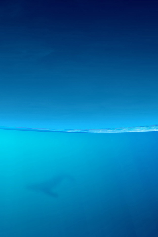 Endless Blue Wallpaper