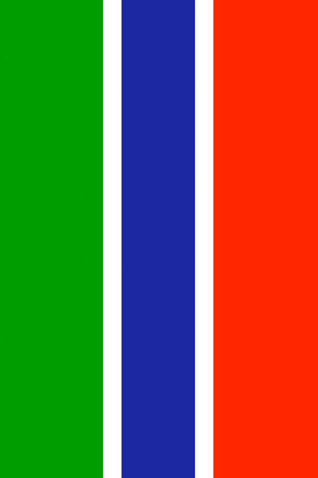 Gambia Flag Wallpaper