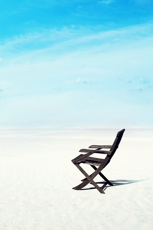 Beach Chair Wallpaper