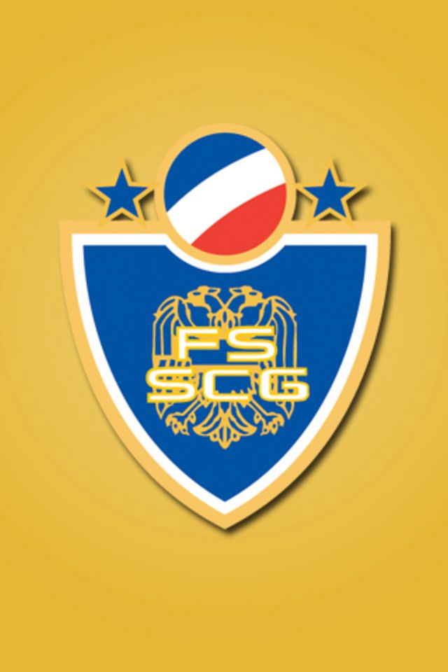 Serbia and Montenegro Football Logo Wallpaper