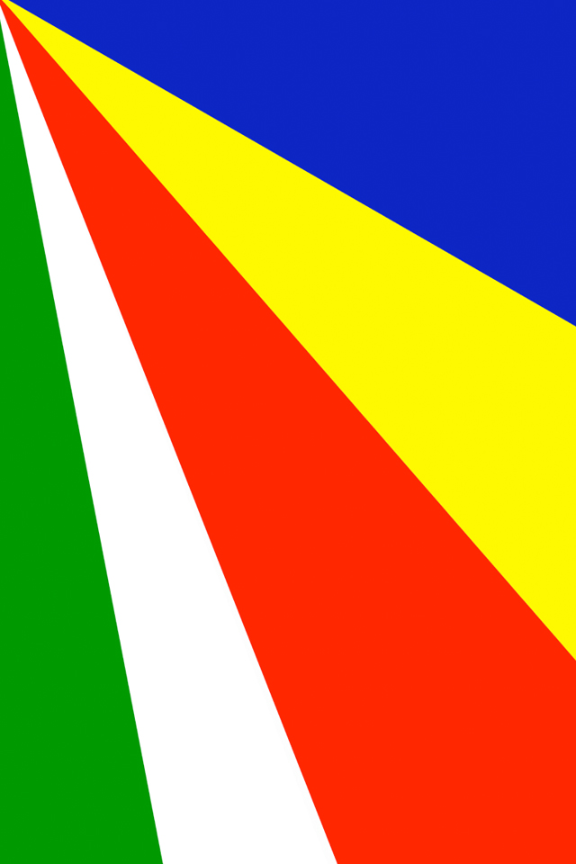 Seychelles Flag Wallpaper