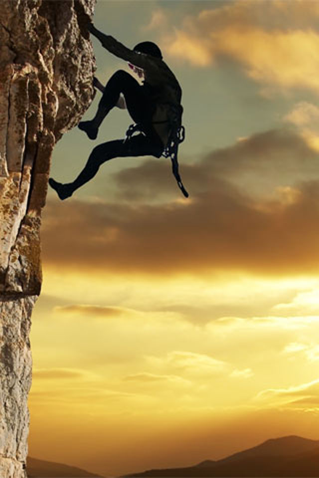 Rock Climber Wallpaper