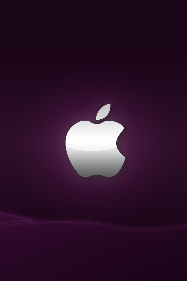 Purple Apple Wallpaper