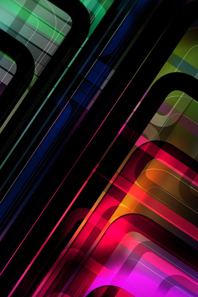 Colorful Layers Wallpaper