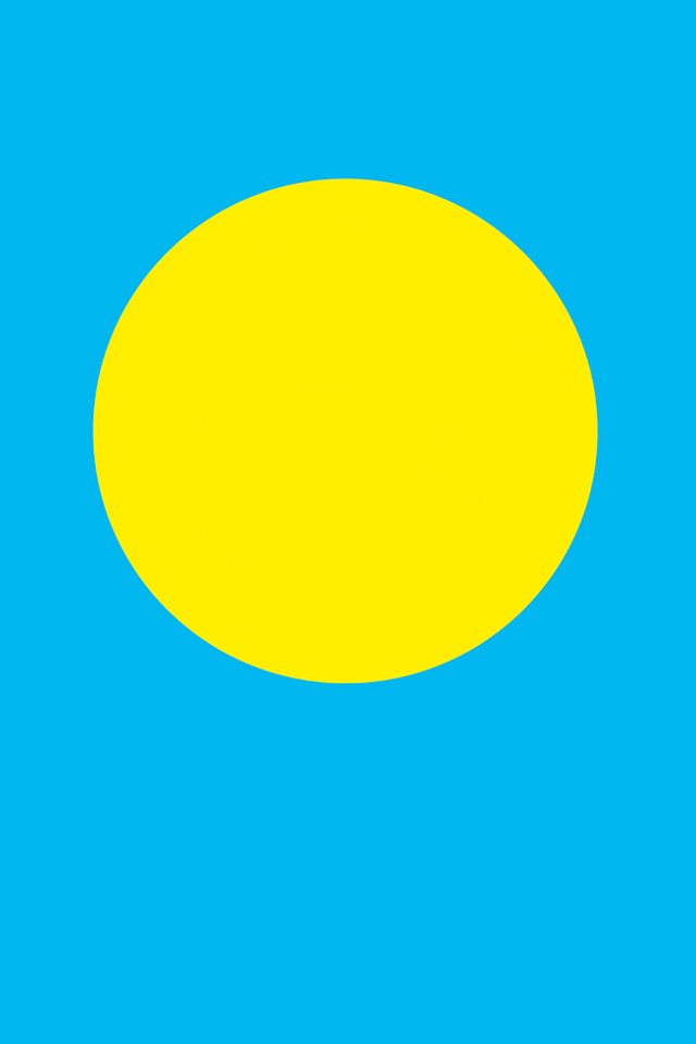 Palau Flag Wallpaper