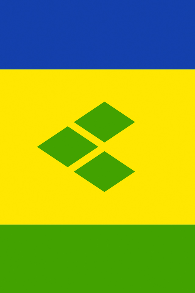 Saint Vincent and the Grenadines Flag Wallpaper