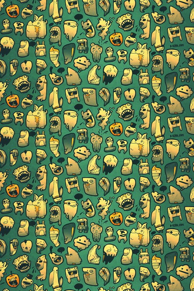 Pop Pattern Wallpaper