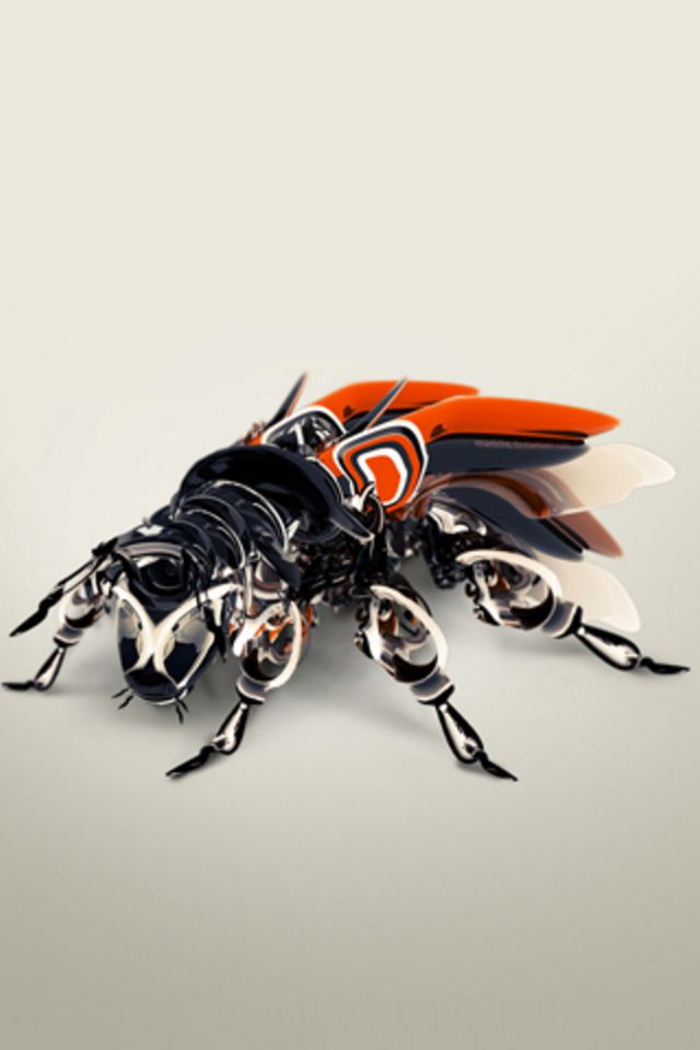 Mechanical Bug Wallpaper