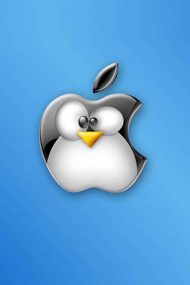 Linux Apple Wallpaper