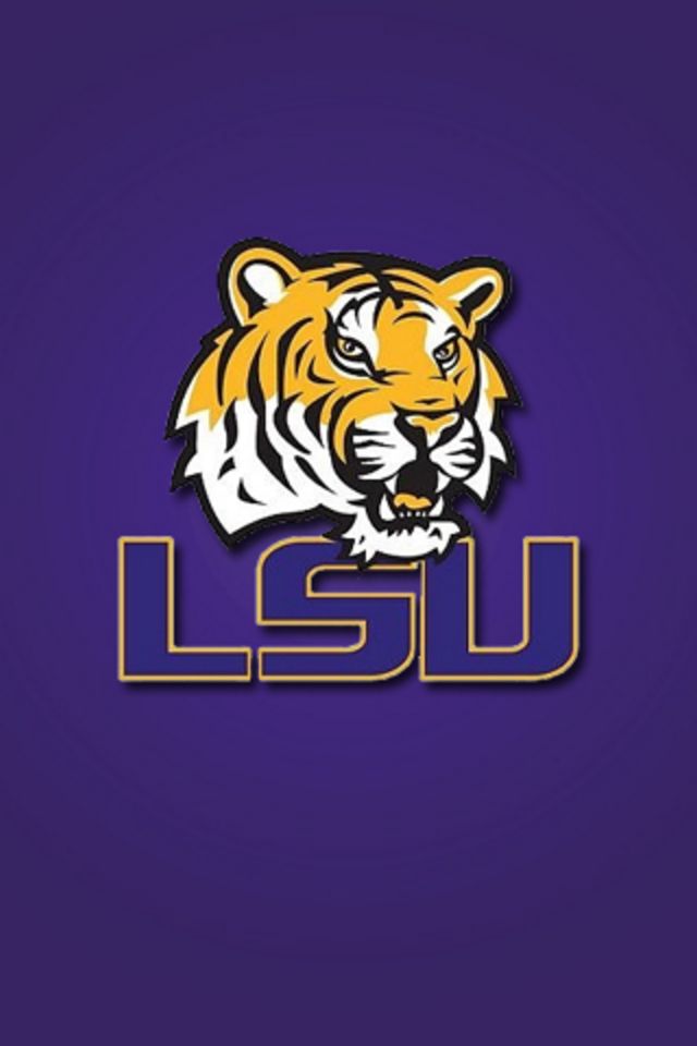 LSU Tigers iPhone Wallpaper.
