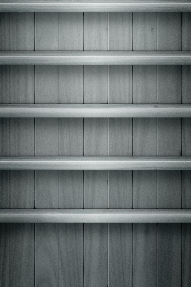 iPhone 5 Shelf Wallpaper