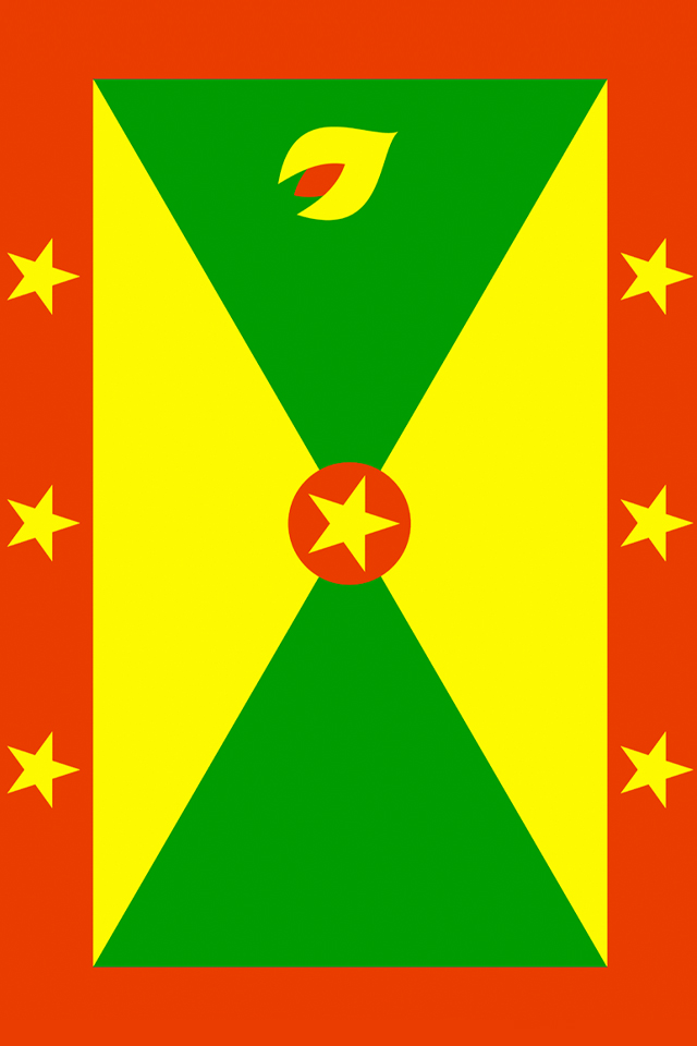 Grenada Flag Wallpaper