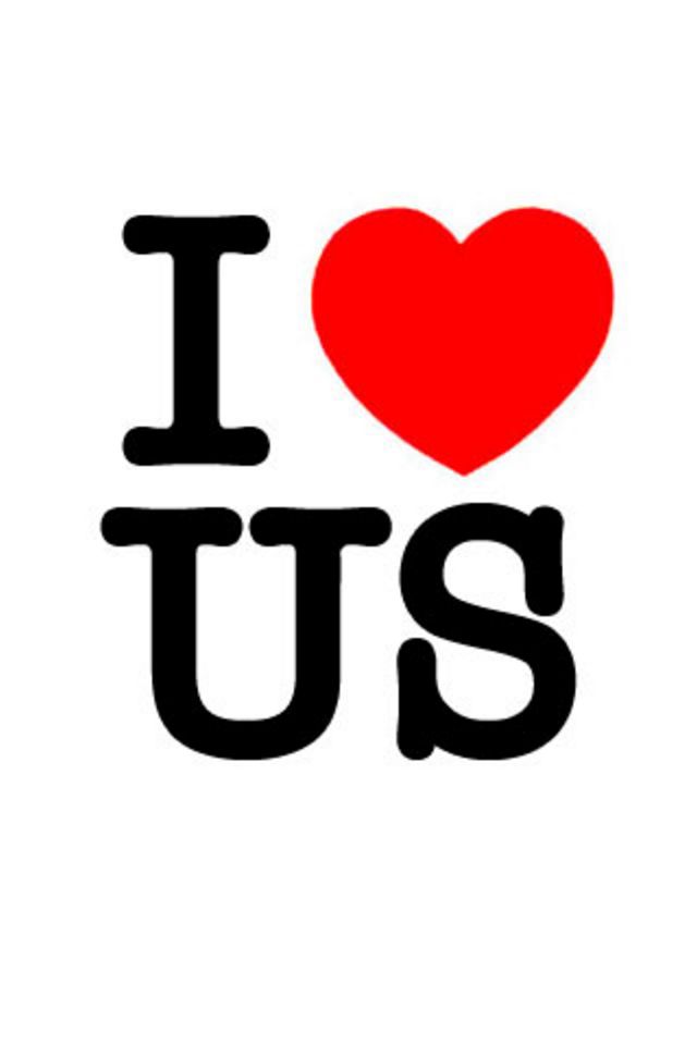 I Love Us Wallpaper